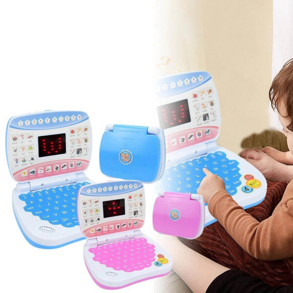 Kids Educational Laptop Toy Interactive Learning Game with Letters, Words & Voice - Image 10