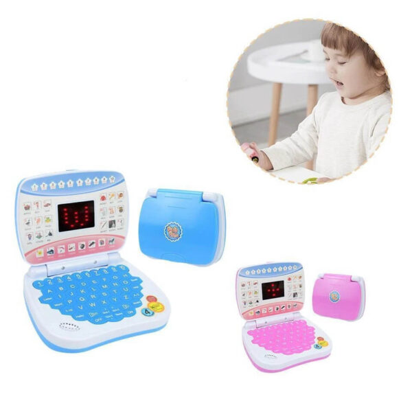 Kids Educational Laptop Toy Interactive Learning Game with Letters, Words & Voice - Image 9