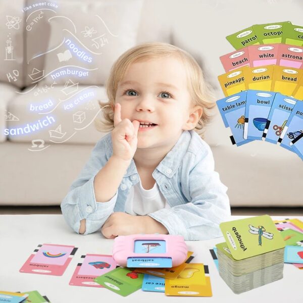 English Learning Talking Flash Cards for Kids – Educational Toy for Toddlers & Preschoolers - Image 9