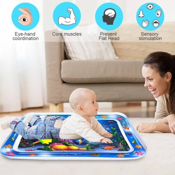Kids Inflatable Water Play Mat for Babies – Tummy Time Toy - Image 6