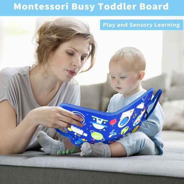 Interactive Learning Play Board for your babies (1–4 years). Pre Learning and physical skill development . - Image 10