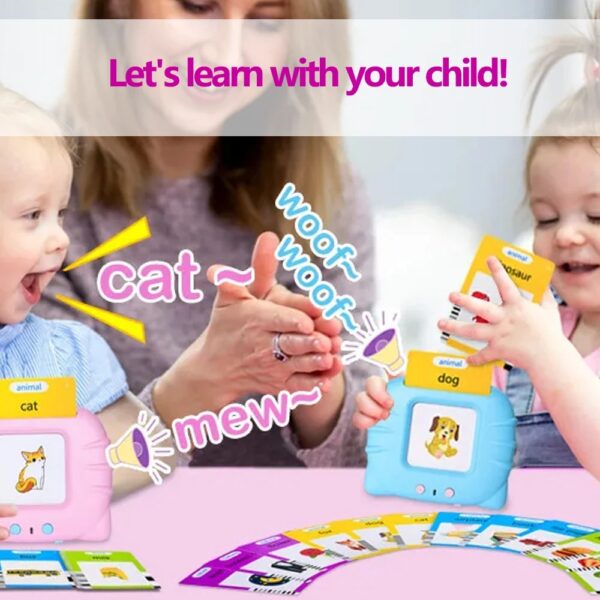 English Learning Talking Flash Cards for Kids – Educational Toy for Toddlers & Preschoolers - Image 7
