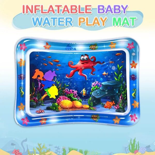 Kids Inflatable Water Play Mat for Babies – Tummy Time Toy - Image 4
