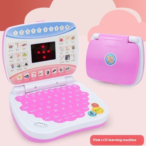 Kids Educational Laptop Toy Interactive Learning Game with Letters, Words & Voice - Image 6