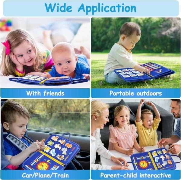 Interactive Learning Play Board for your babies (1–4 years). Pre Learning and physical skill development . - Image 6