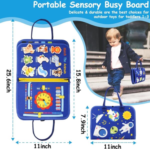 Interactive Learning Play Board for your babies (1–4 years). Pre Learning and physical skill development . - Image 4