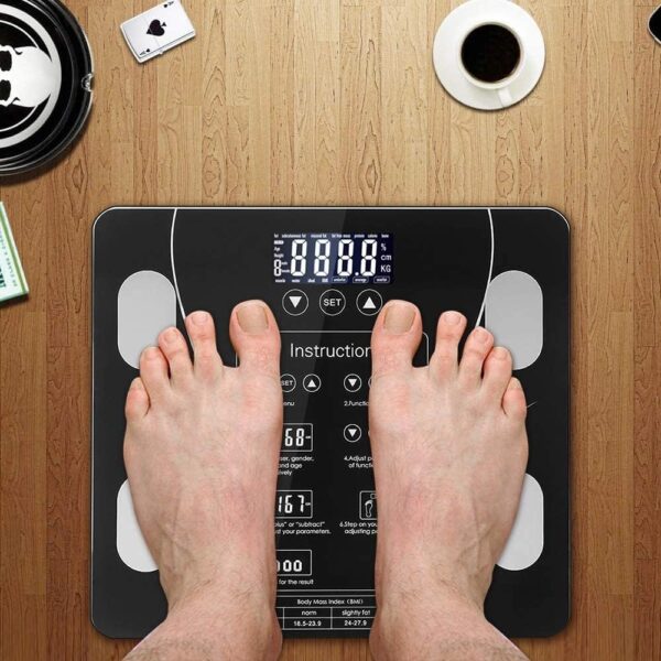 Bluetooth Weight Scale Body Report Analysis and LCD Display, OKOK Mobile Apps. - Image 3