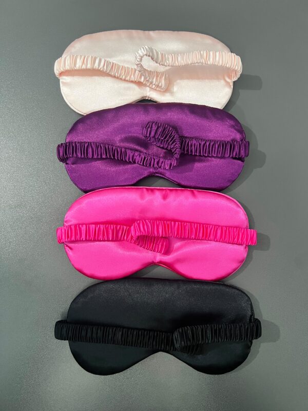 Super Soft Sleep Eye Mask – 100% Light Blocking for Comfortable - Image 3
