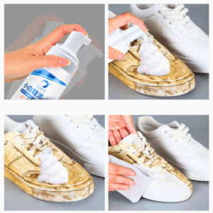 👉 আপনার সাদা জুতো কি বারবার ময়লা হয়ে যায়? White Shoe Cleaner Foam এখন থেকে খুব সহজে করে দেবে আপনার জুতাকে একেবারে নতুনের মতো পরিষ্কার ও উজ্জ্বল। ✅ দ্রুত দাগ, কাদা ও ধুলো পরিষ্কার করে ✅ সাদা জুতোকে আগের মতো ঝকঝকে রাখে ✅ স্কুল শু, স্নিকার্স, ক্যানভাস ও লেদার জুতার জন্য উপযুক্ত ✅ ব্যবহার করা খুব সহজ – শুধু স্প্রে করুন আর মুছে নিন ✅ সাথে থাকে ফ্রেশ সুগন্ধ