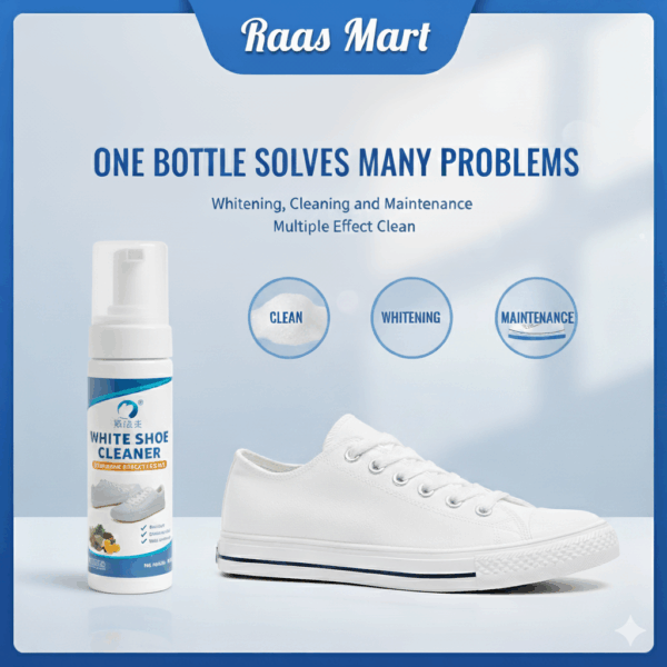 White Shoe Cleaner Foam / White Sneaker Cleaner - Image 4